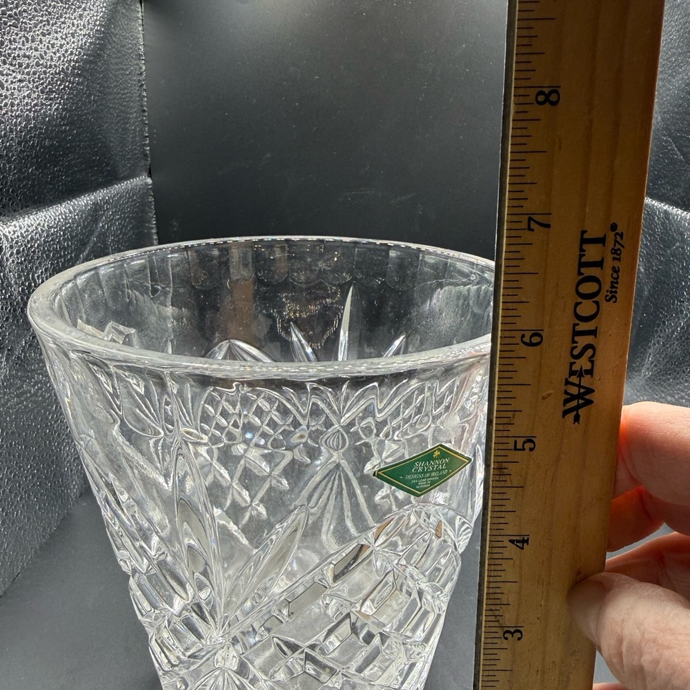 Crystal Ice Bucket made In Shannon Ireland.  Ralph Lauren home decor! - Picture 5 of 6